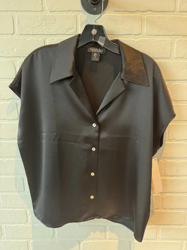 Top Short Sleeve By Rachel Zoe In Black, Size: M